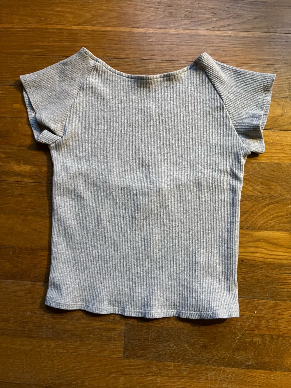 aerie women’s backless Light Gray Ribbed top size medium